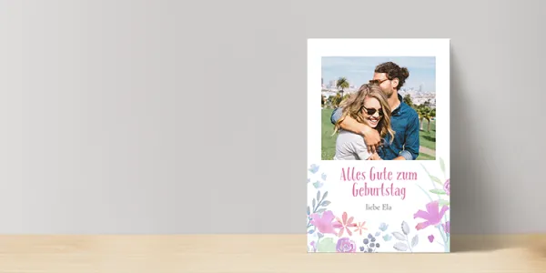 Fotogrußkarte