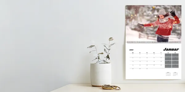 doppelseitiger Kalender