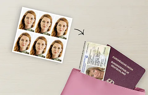 Biometrische Passbilder