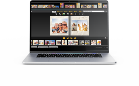 Schicke Dein gestaltetes Fotoprodukt